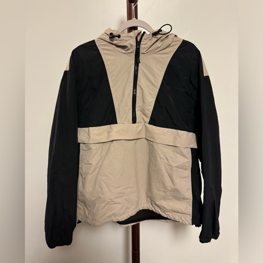Men’s Half Zip Rain Jacket. Size L Men’s.